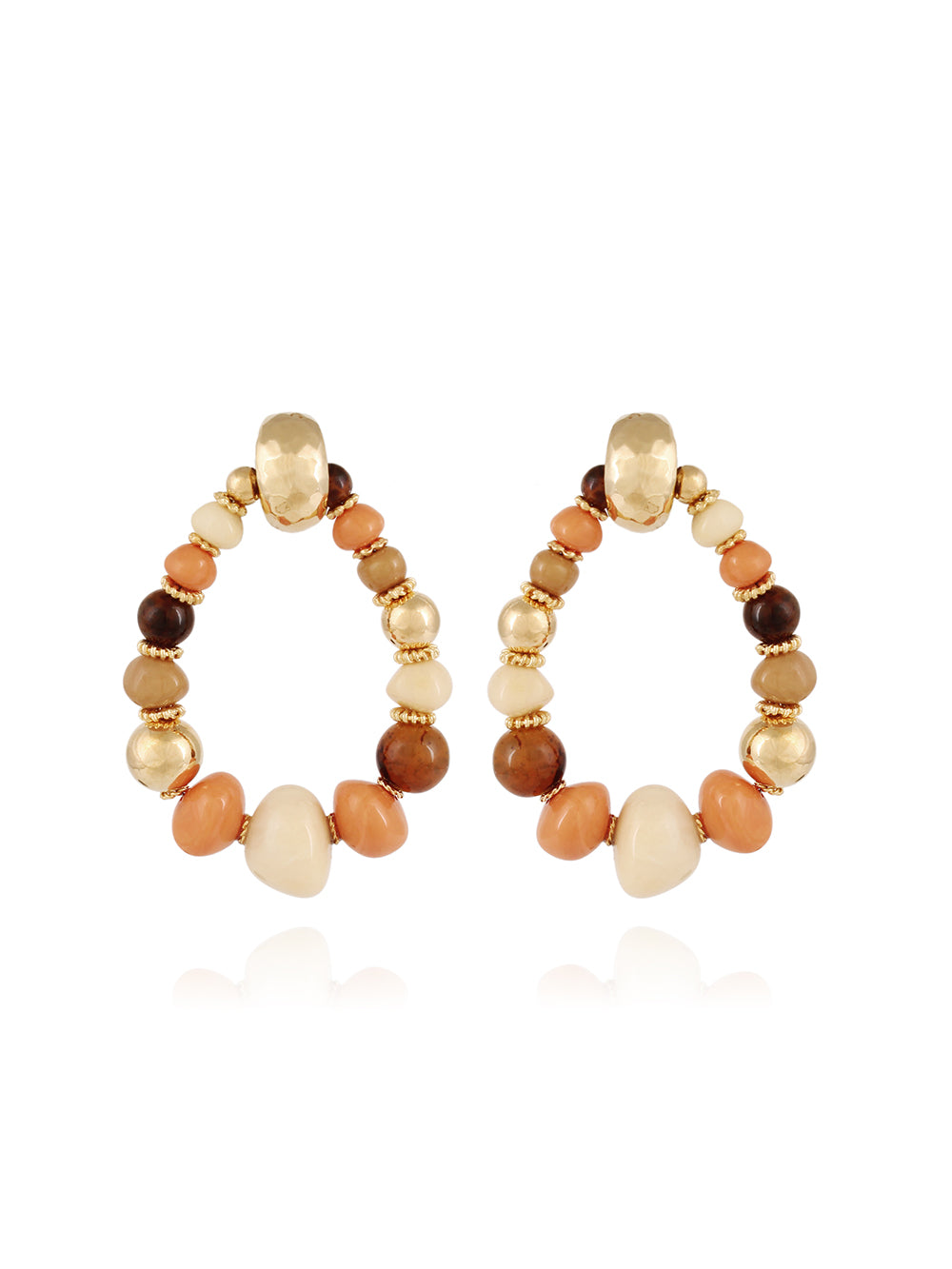 BIS ORANGE BIBA EARRINGS