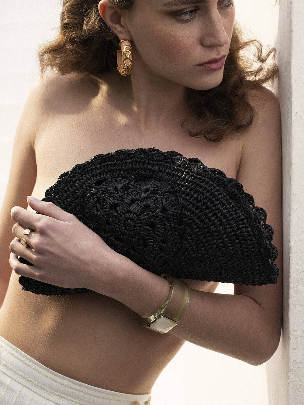 SUN BLACK SUN POCHETTE