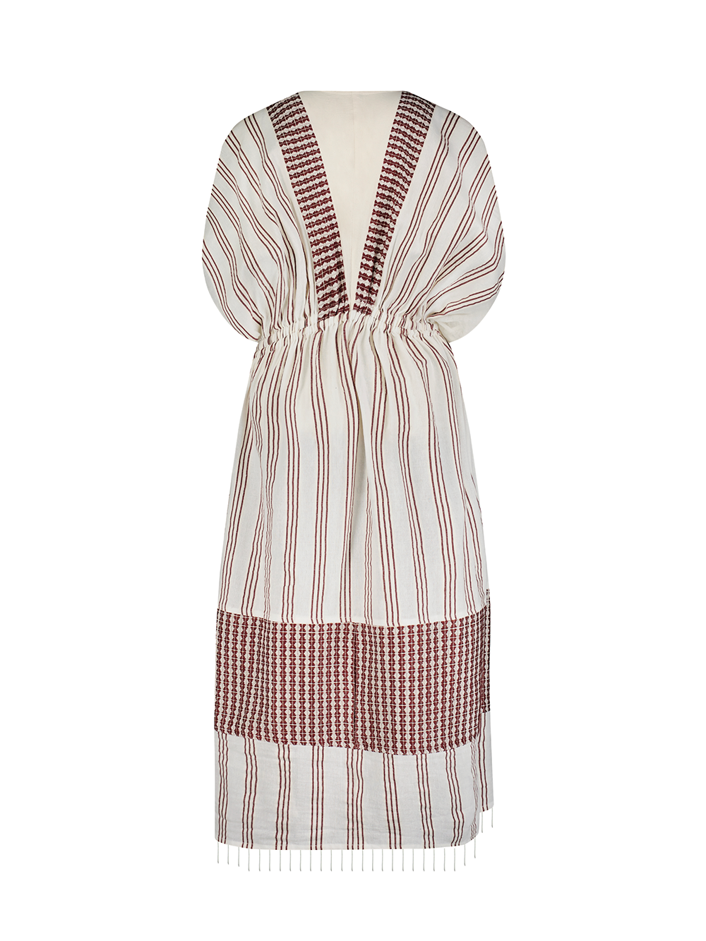 DRESS TIGIST V-NECK