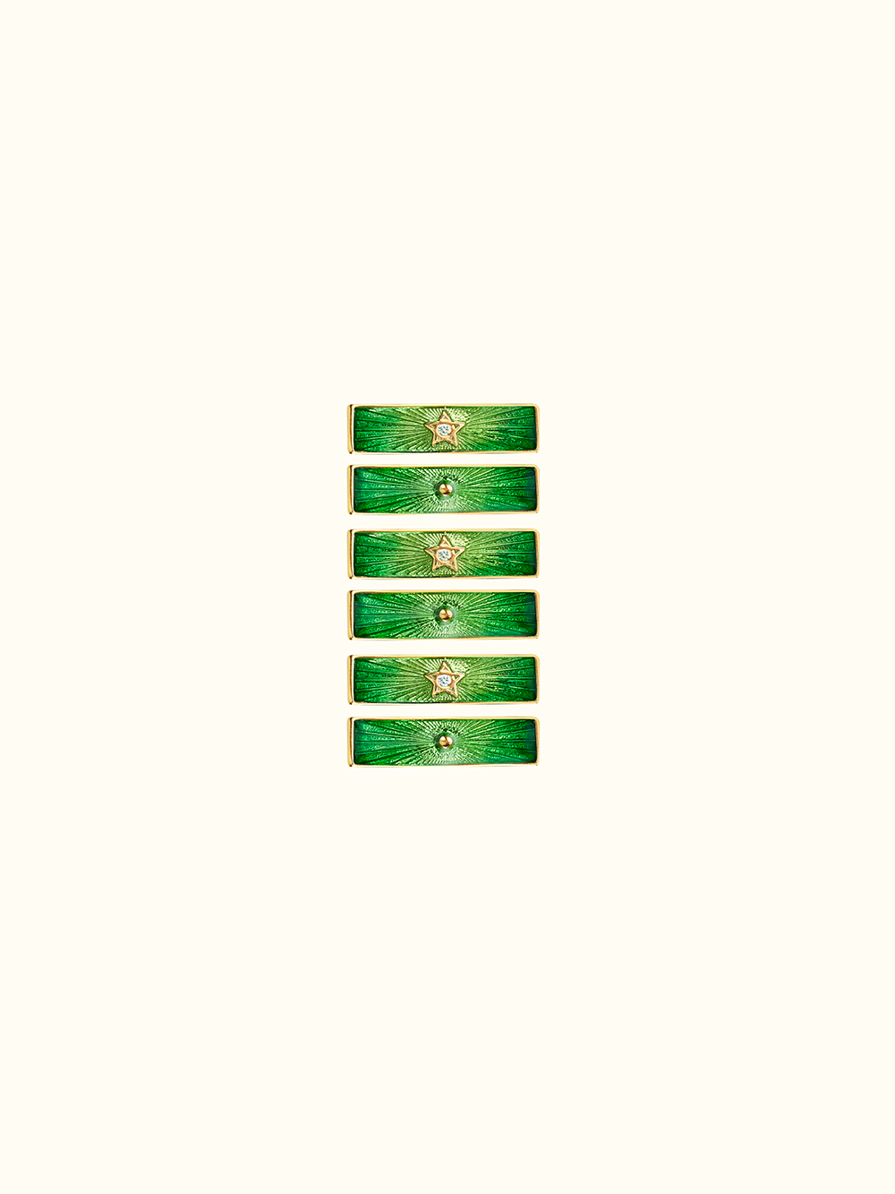 BABY LOCKET COLLAR Green
