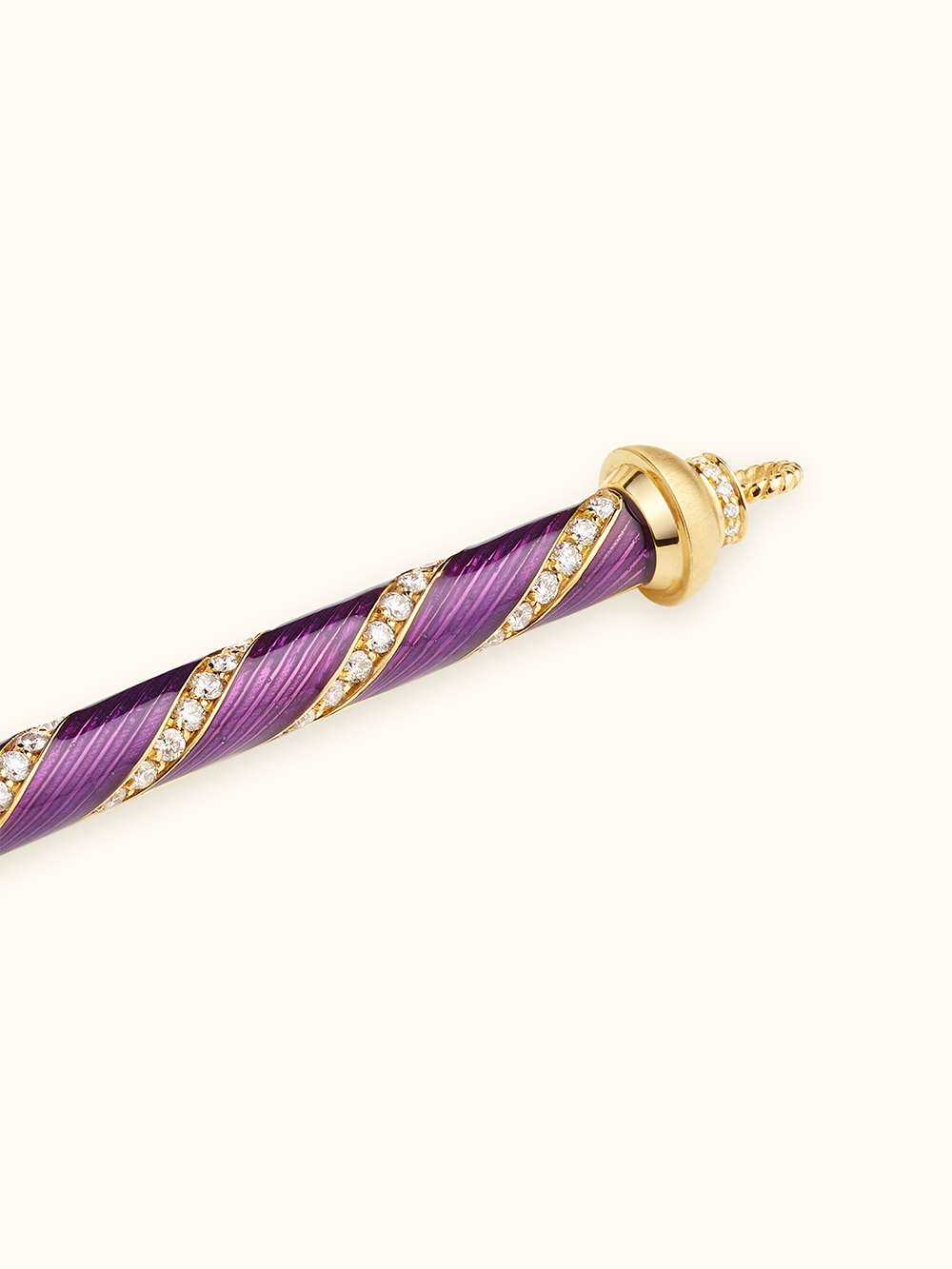 COLLIER CANDY CANE VIOLET