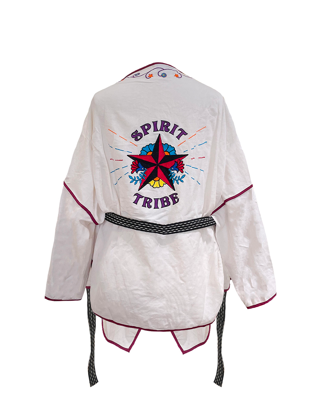 KIMONO WRAP WHITE