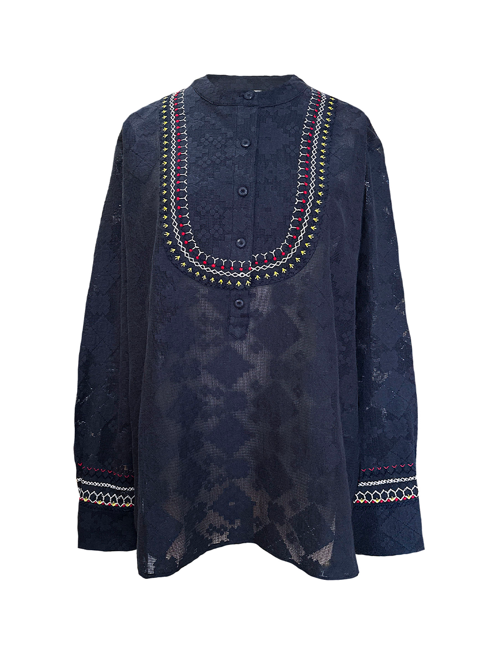 NAVY MOZAMBIC SHIRT