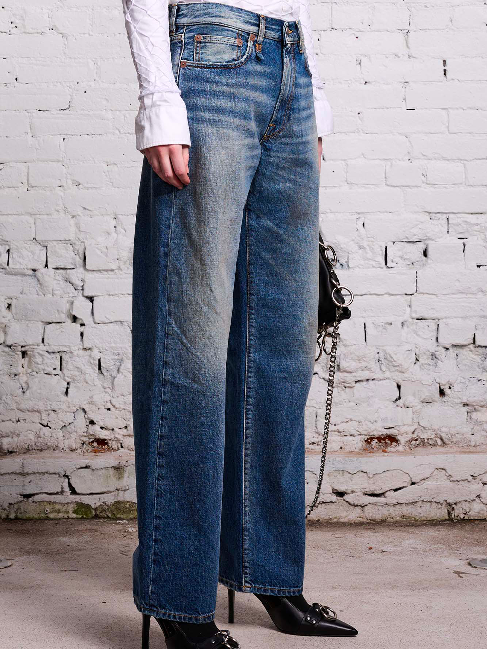 JEAN ALICE SLIM STRAIGHT LEG AMBER BLUE