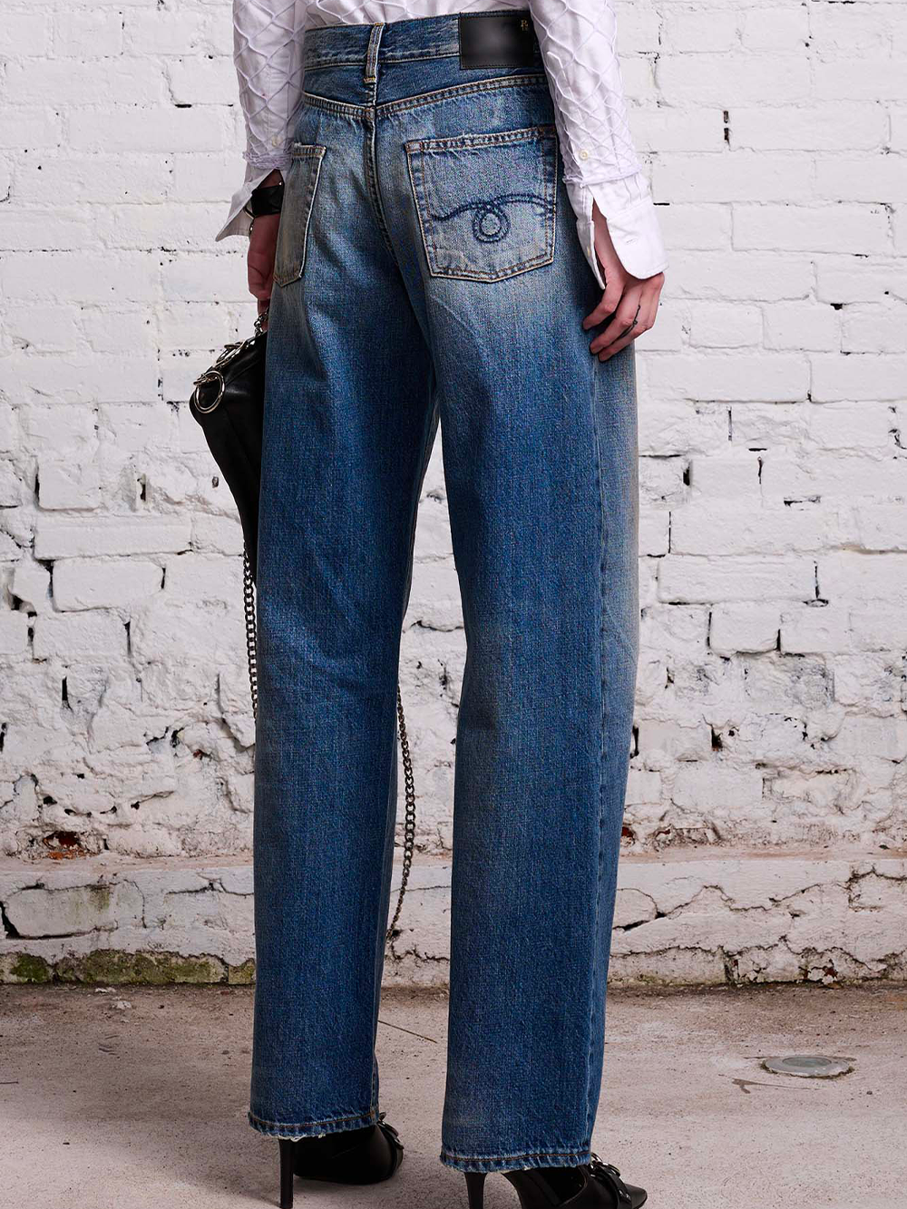 JEAN ALICE SLIM STRAIGHT LEG AMBER BLUE