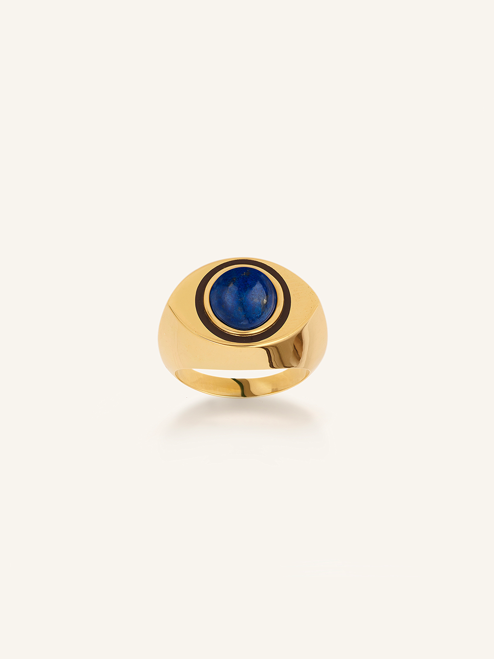 BAGUE OUDJAT UMA LAPIS-LAZULI