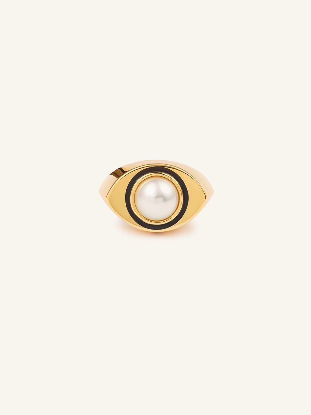 OUDJAT UMA AKOYA RING