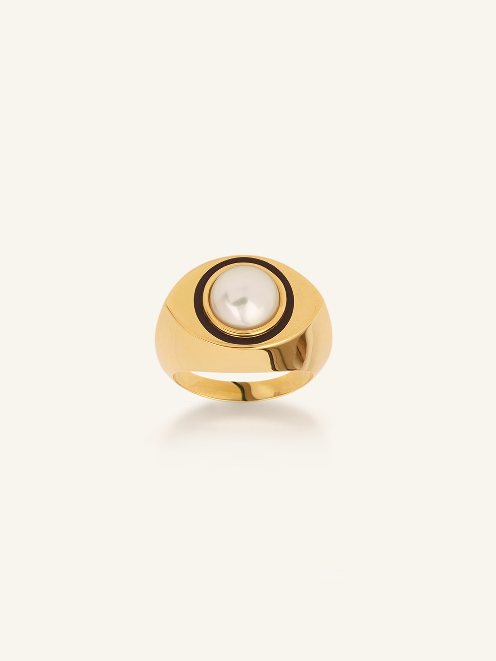 OUDJAT UMA AKOYA RING