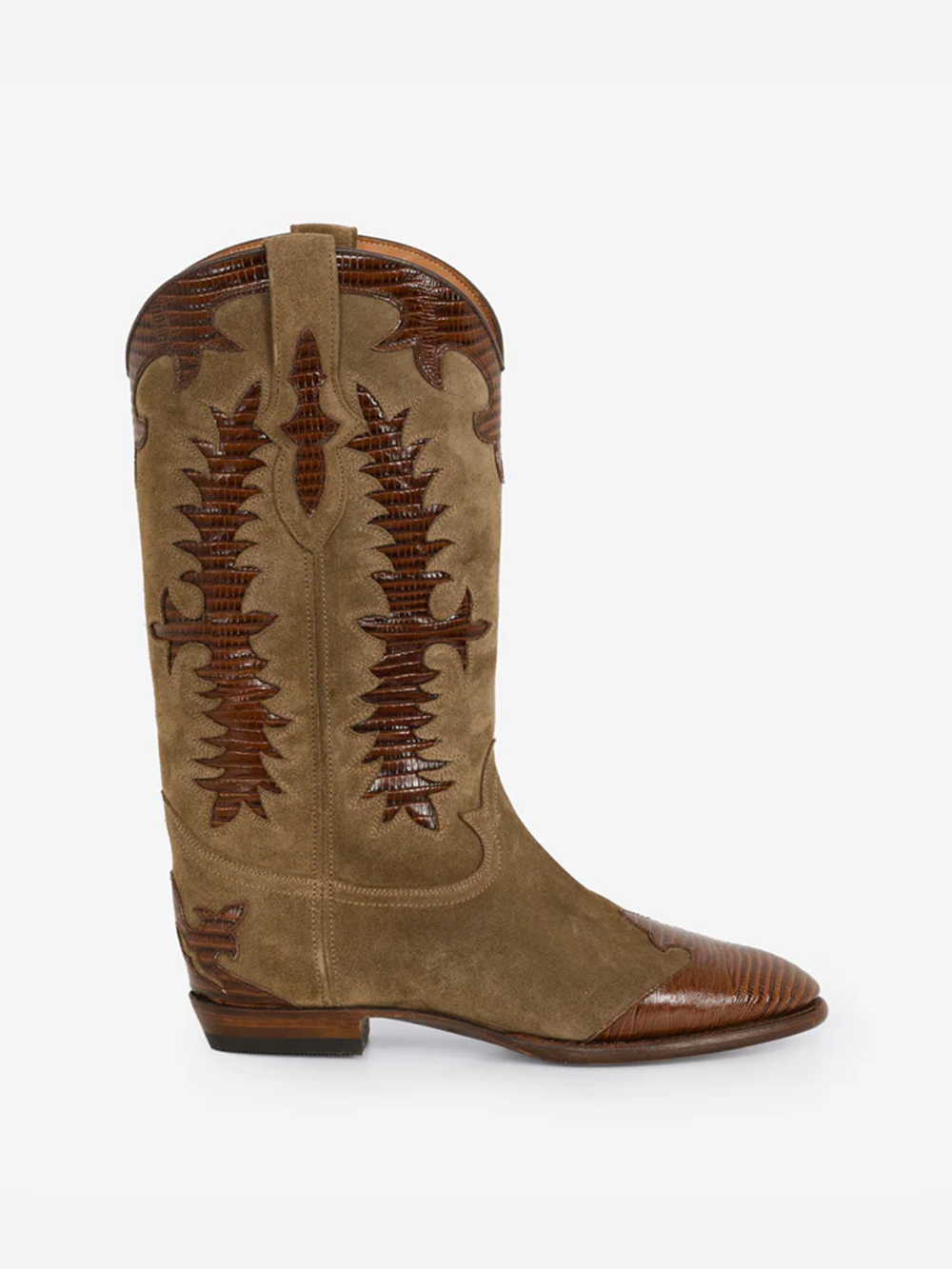 BOTTES SANTIAG MIDNIGHT LORD CHESTNUT BROWN