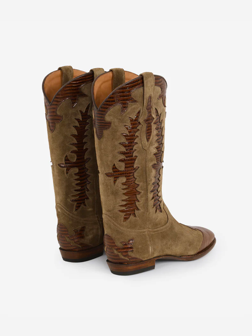 BOTTES SANTIAG MIDNIGHT LORD CHESTNUT BROWN