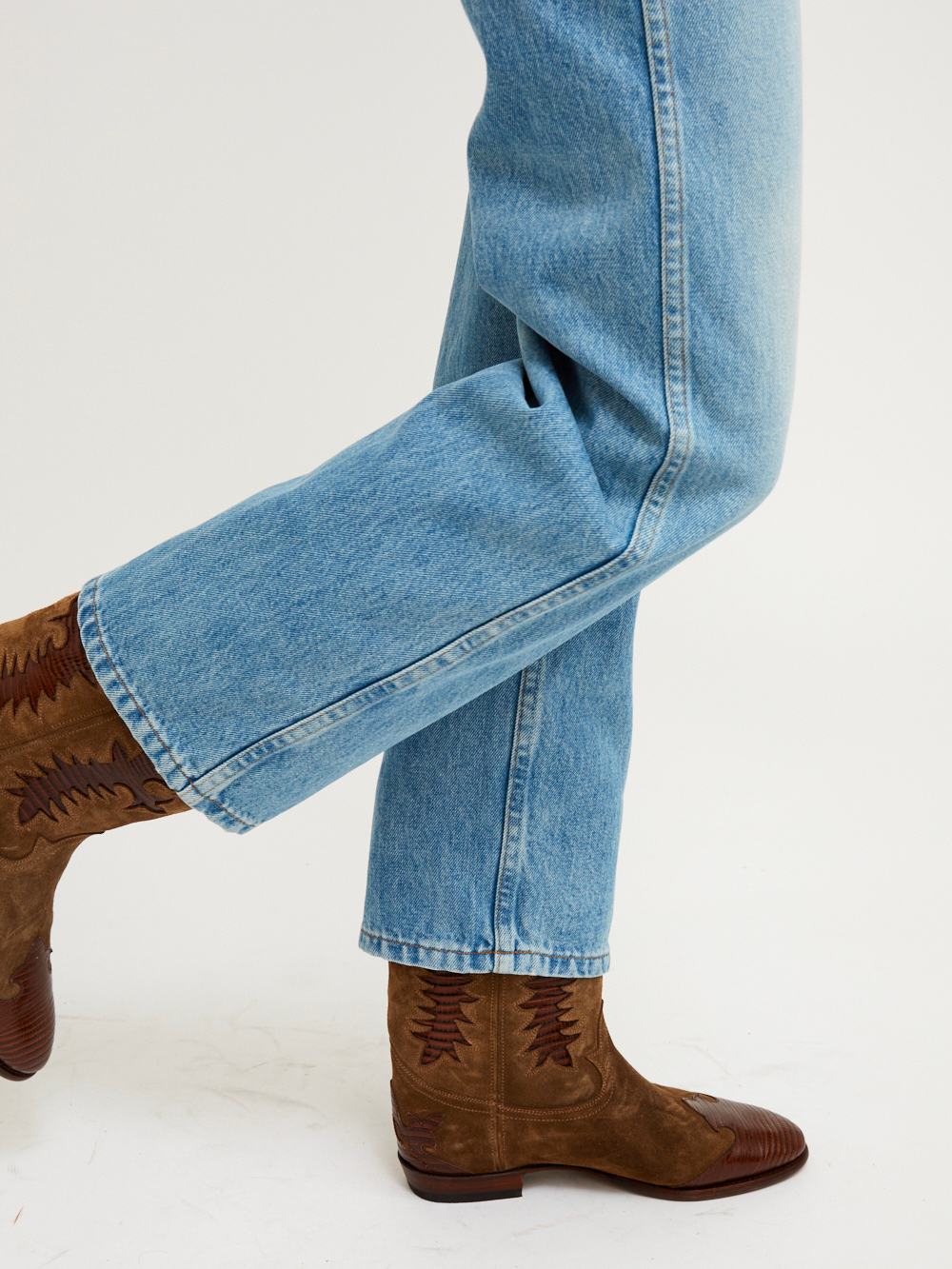 MIDNIGHT LORD CHESTNUT BROWN SANTIAG BOOTS