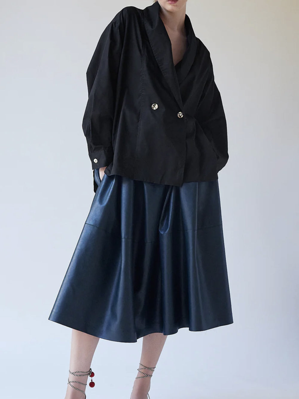 KEATON SKIRT DARK GRAEN