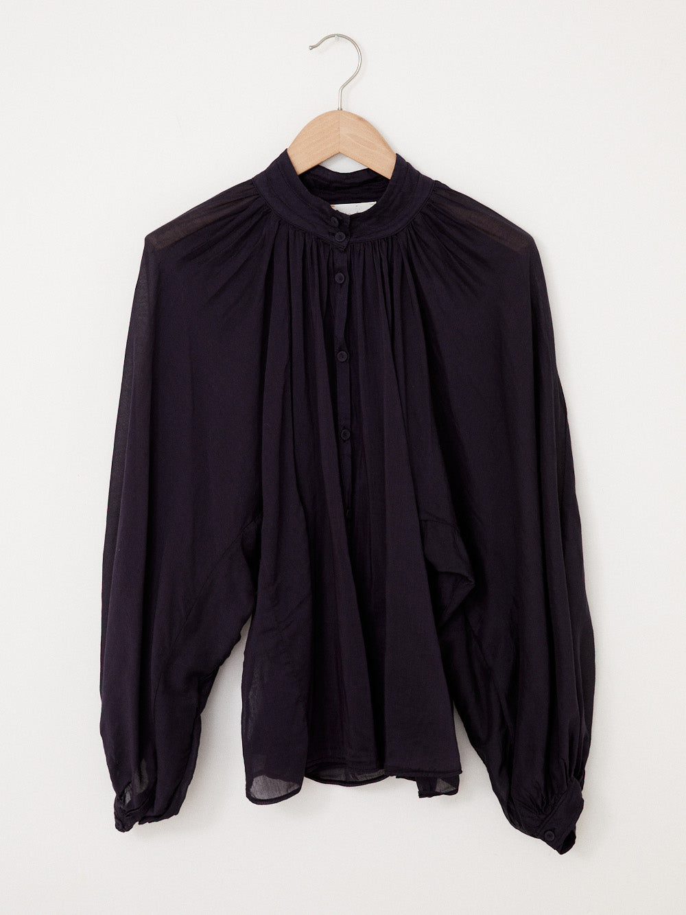 COTTON SILK VOILE NIGHT SHIRT