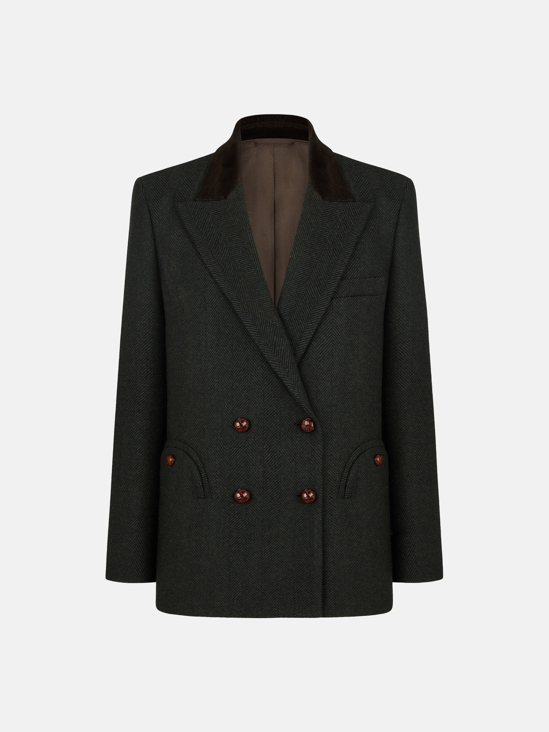 BLAZER EVERYNIGHT CHEVEYO DARK GREEN