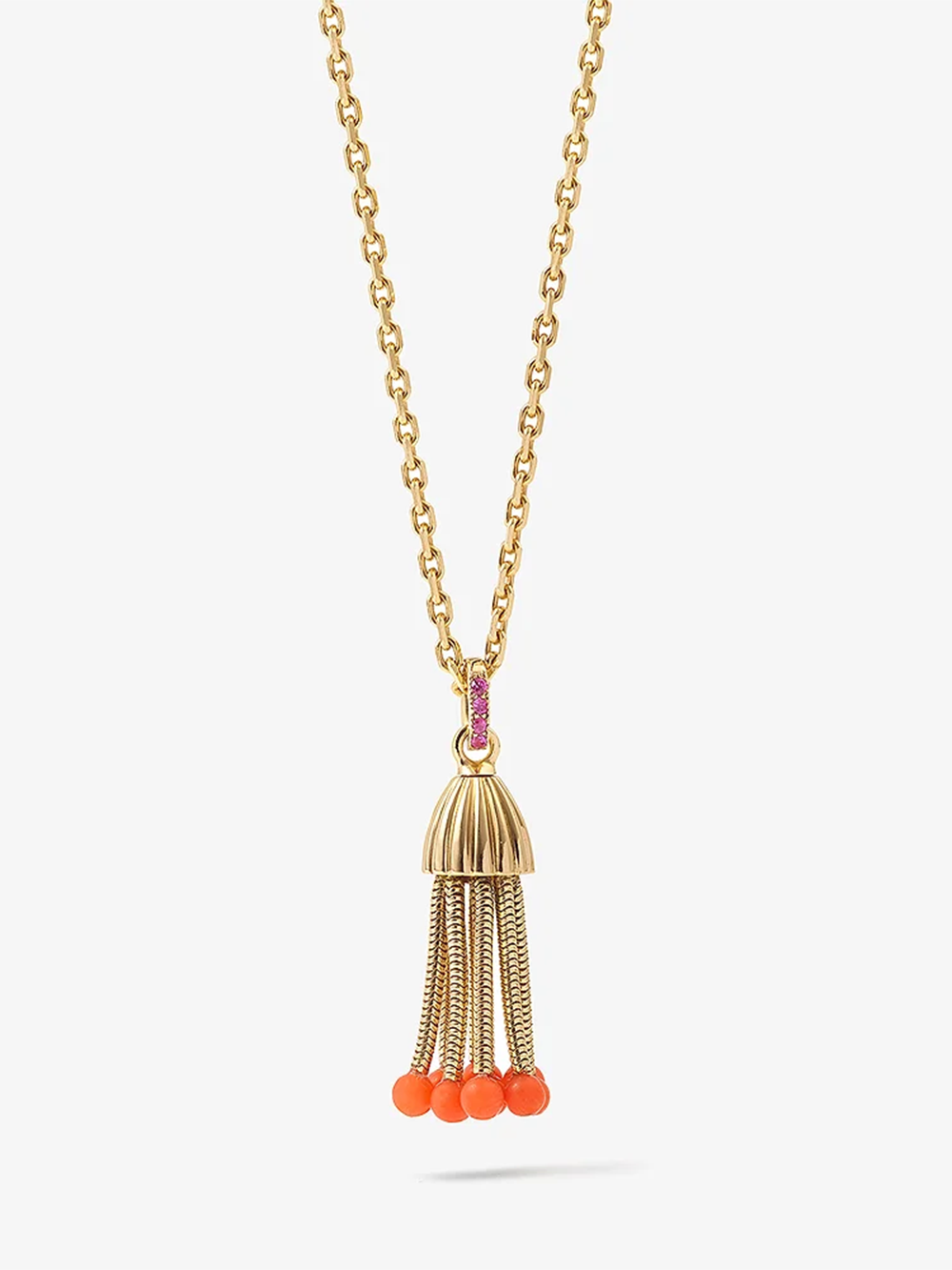 COLLIER FORCAT POLPO PERLES DE CORAIL