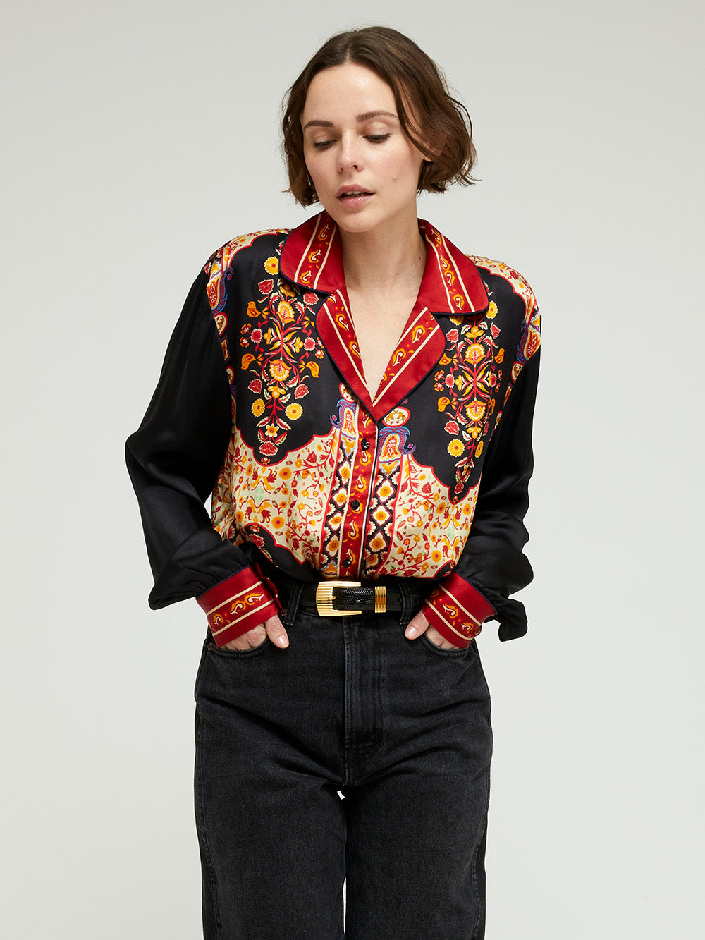 RED COPACABANA SHIRT