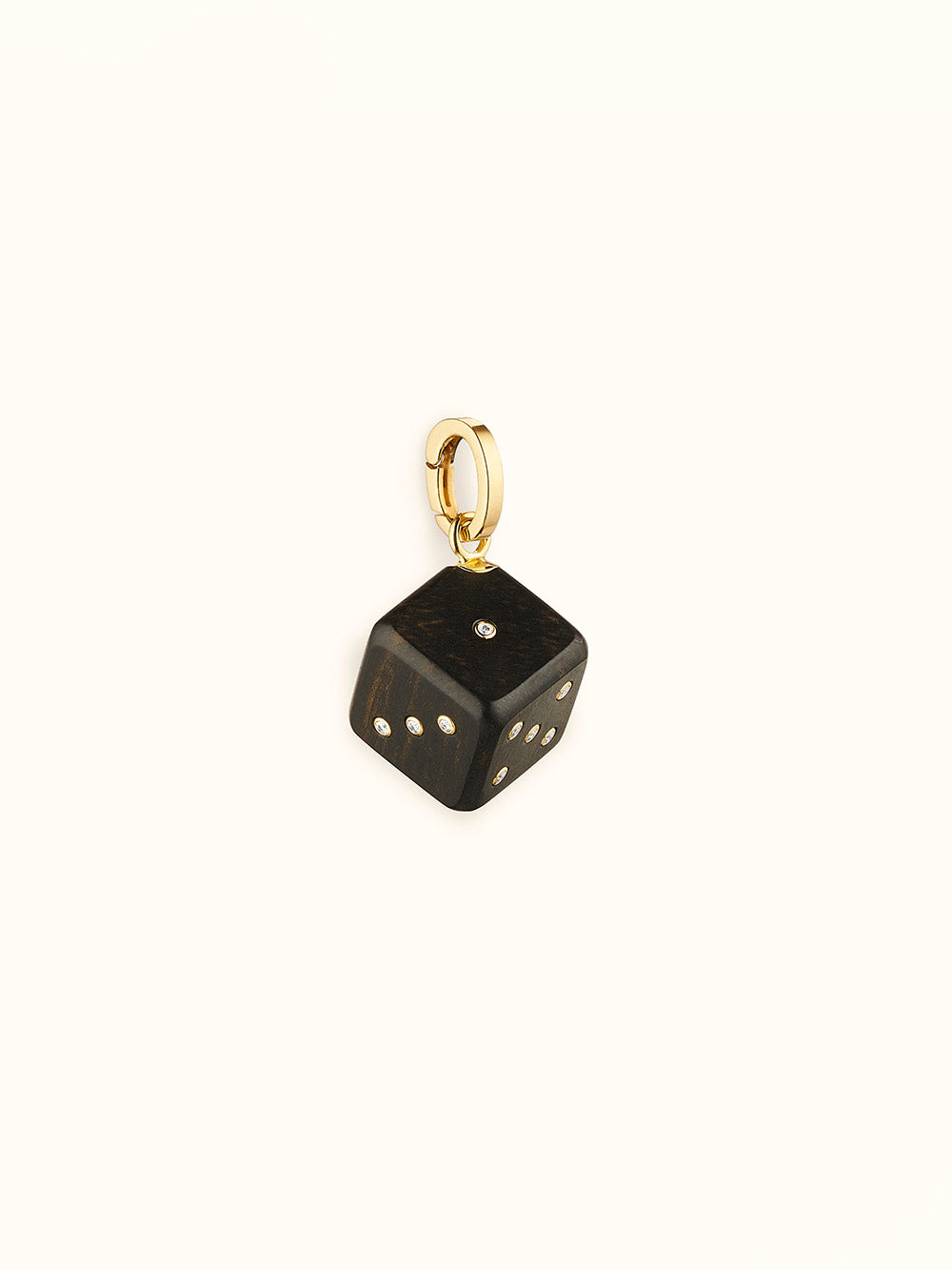 PENDENTIF DADO EBONY 13 MM