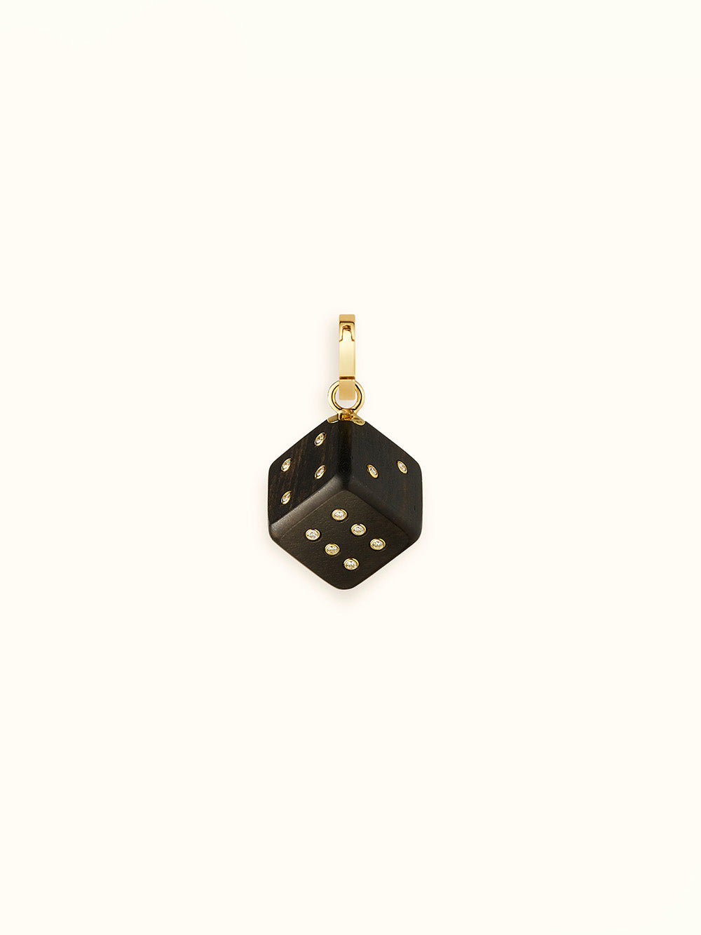 PENDENTIF DADO EBONY 13 MM