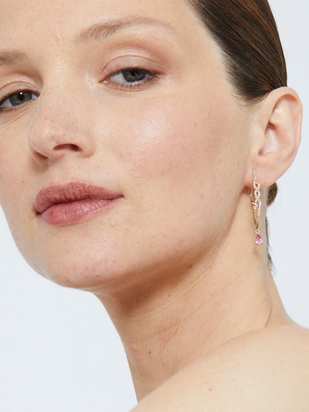 EVE SNAKE TOURMALINE AND DIAMONDS EARRINGS