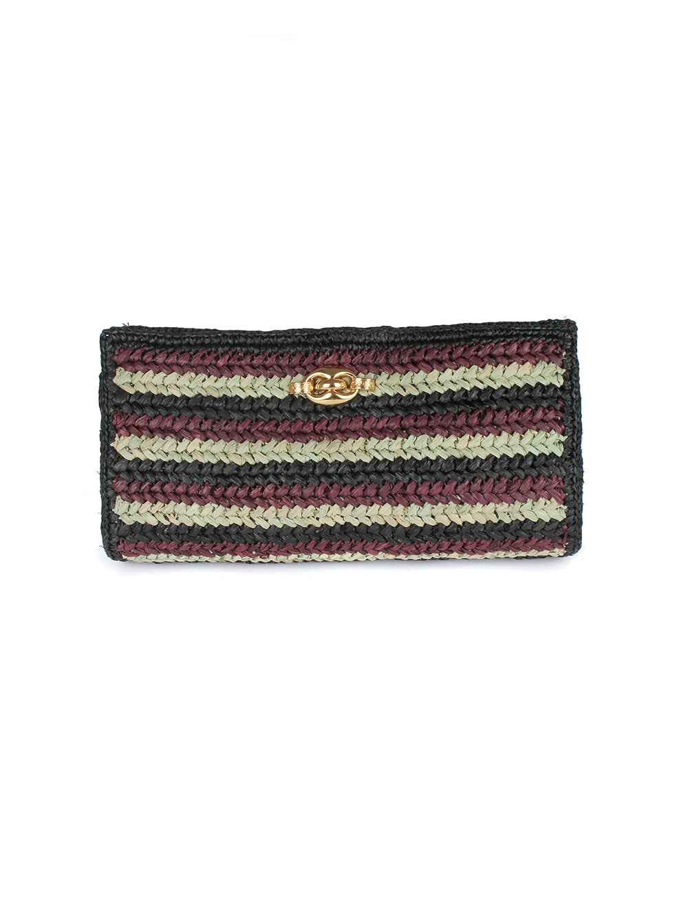 POCHETTE UPTOWN RAPHIA INDIGO
