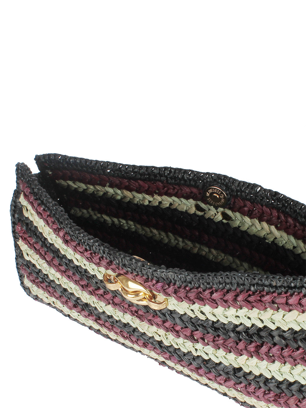 POCHETTE UPTOWN RAPHIA INDIGO