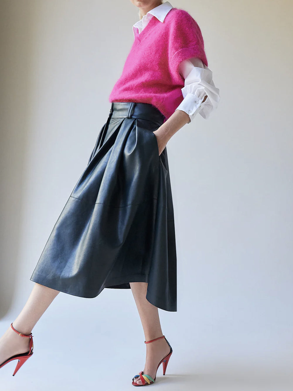 KEATON SKIRT DARK GRAEN