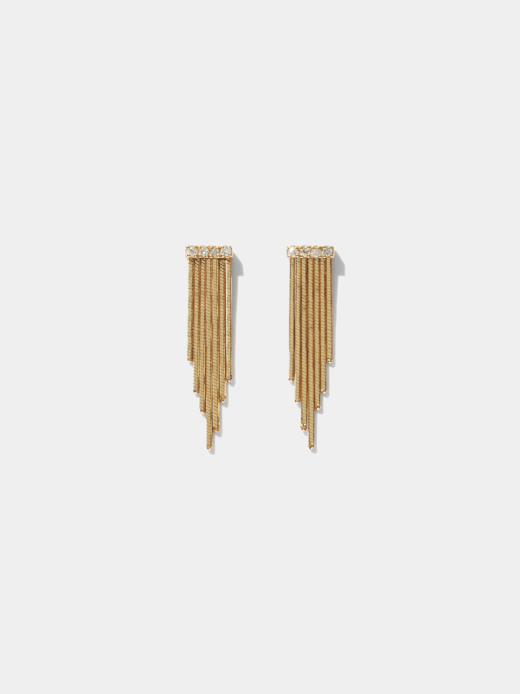 SHORT FRINGE EARRINGS