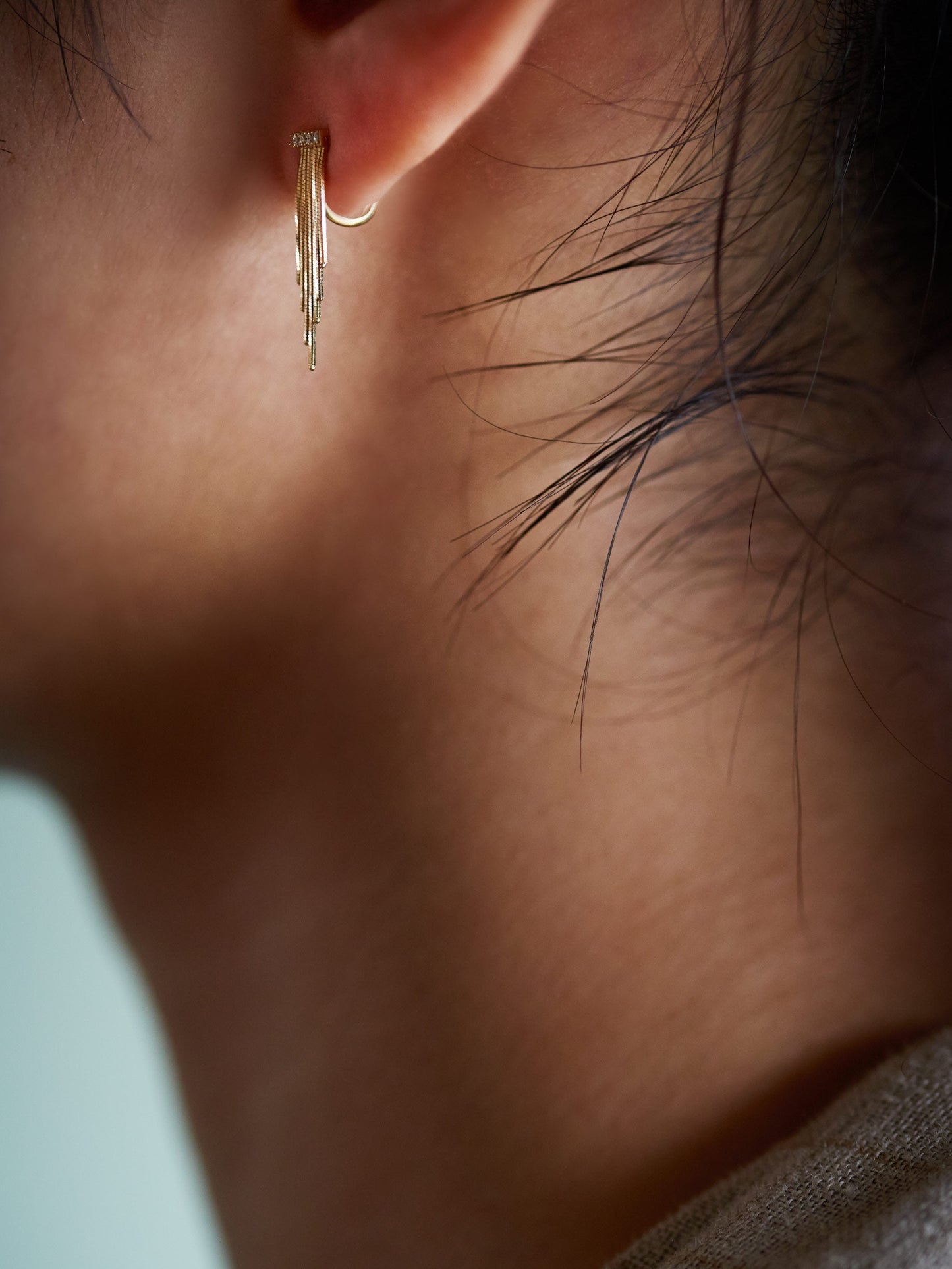 MEDIUM FRINGE EARRINGS