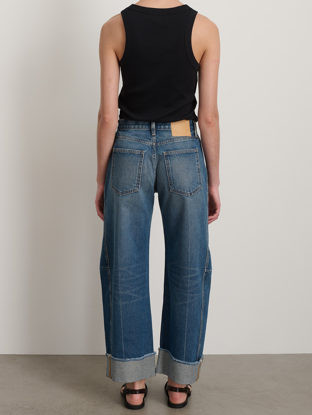 RELAXED CUFFED LASSO VISTA BLUE JEANS