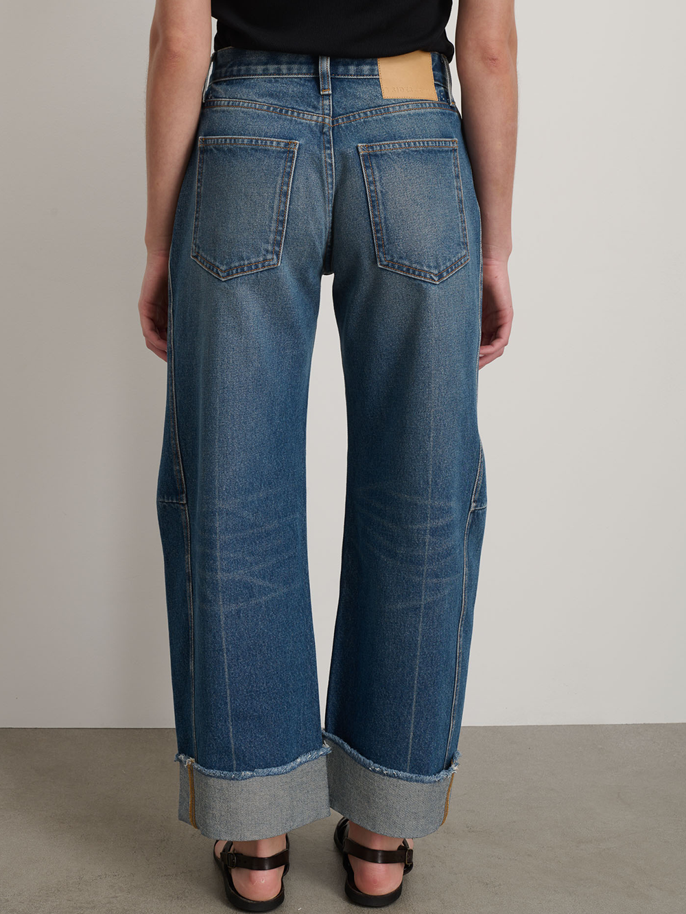 RELAXED CUFFED LASSO VISTA BLUE JEANS