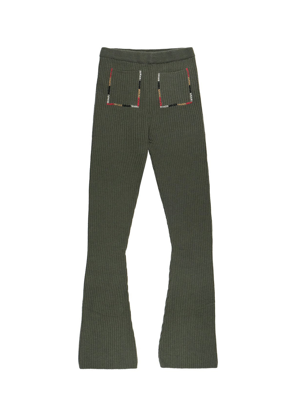 KHAKI CASHMERE LEGGINGS