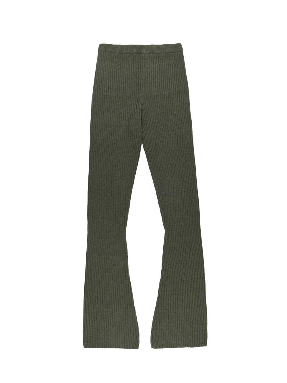 KHAKI CASHMERE LEGGINGS