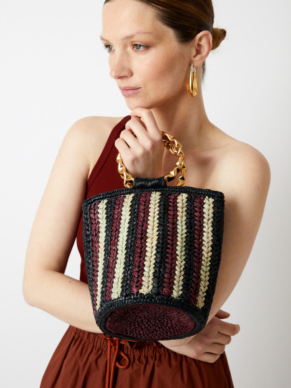 BUCKET BAG MOKI INDIGO