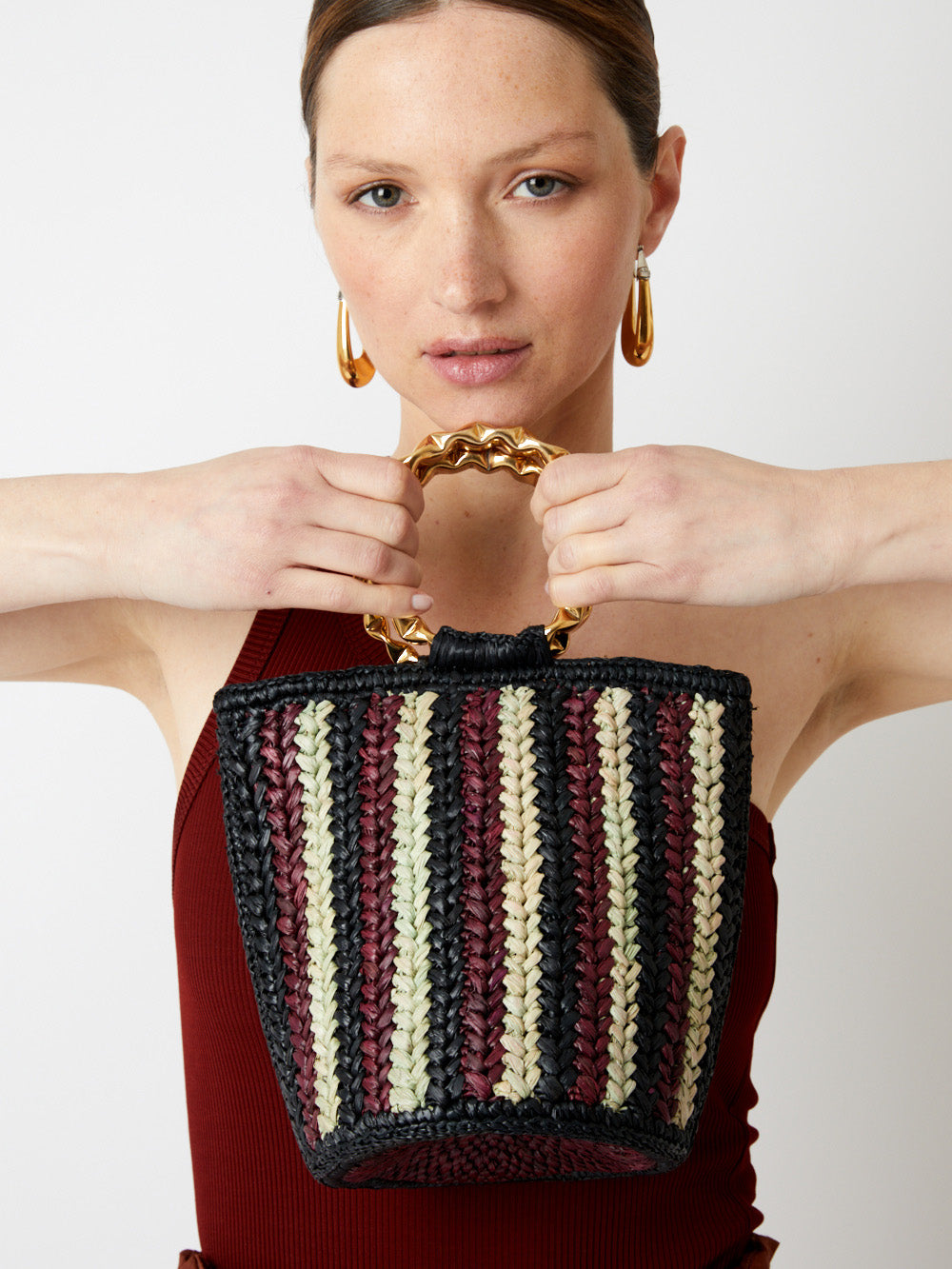 BUCKET BAG MOKI INDIGO