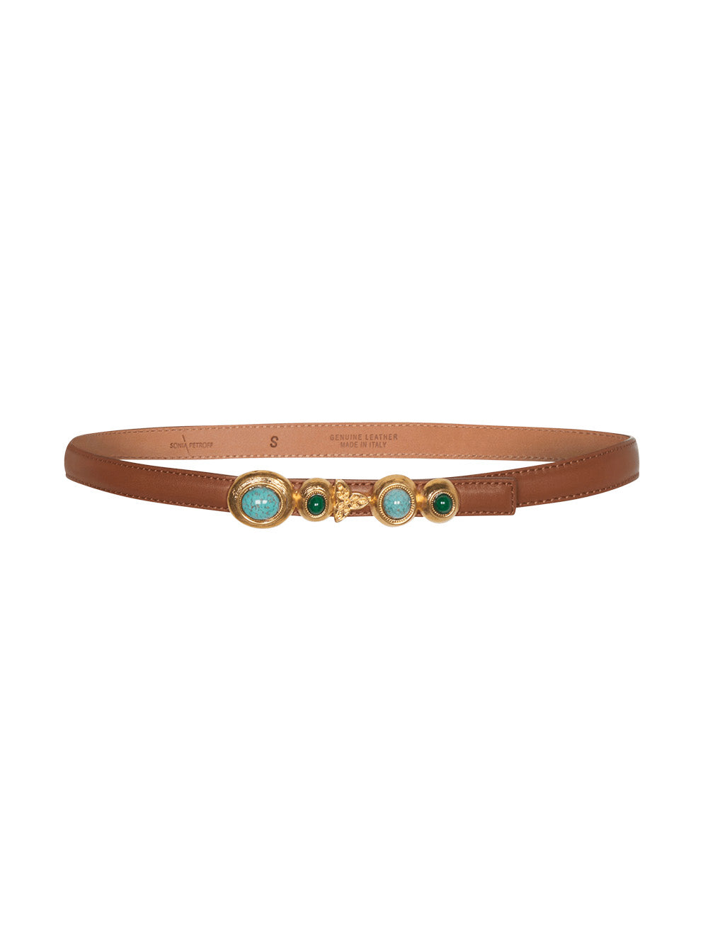 EARTH NARROW BROWN BELT