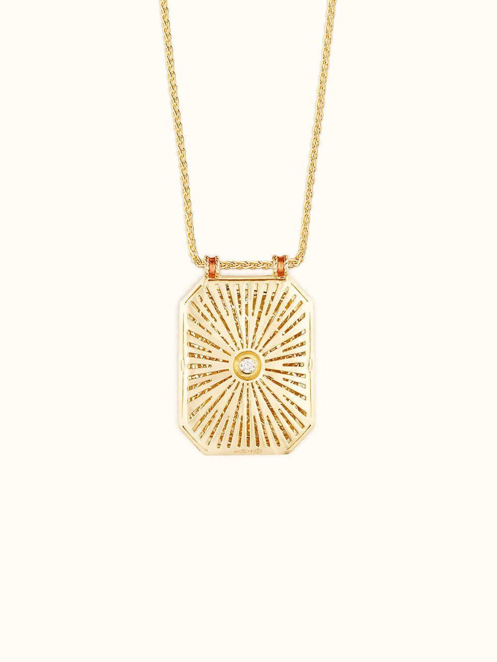 COLLIER SCAPULAIRE EYE PROTECT ORANGE