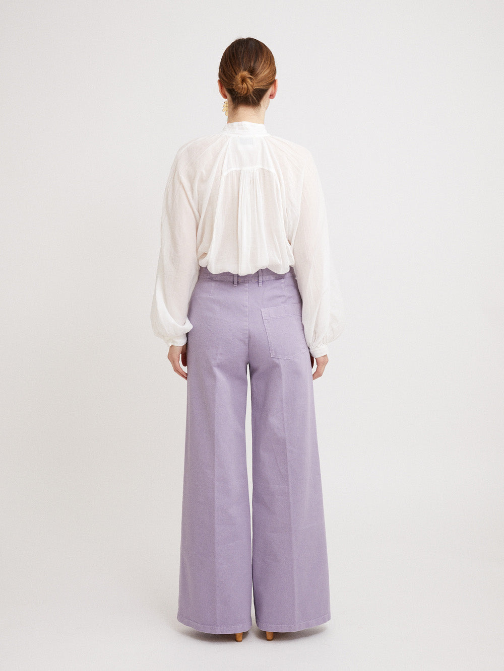 PANTALON OLD PEACH GABARDINE LAVANDE