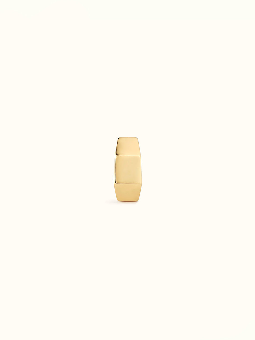 BOUCLE D'OREILLE ECROU SMALL OR JAUNE