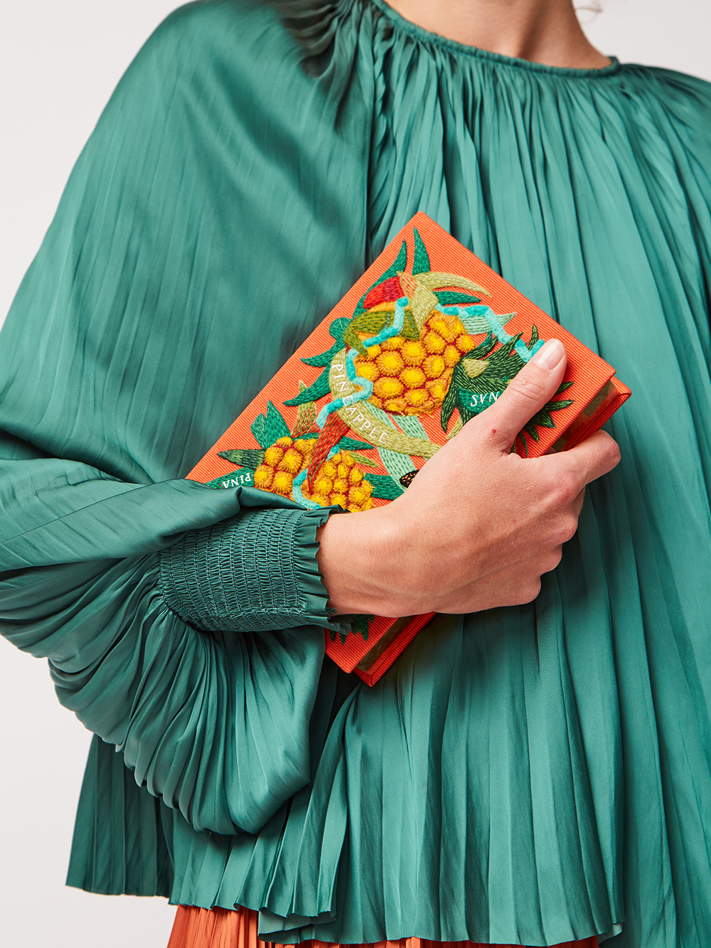 PINEAPPLE BOOK POUCH