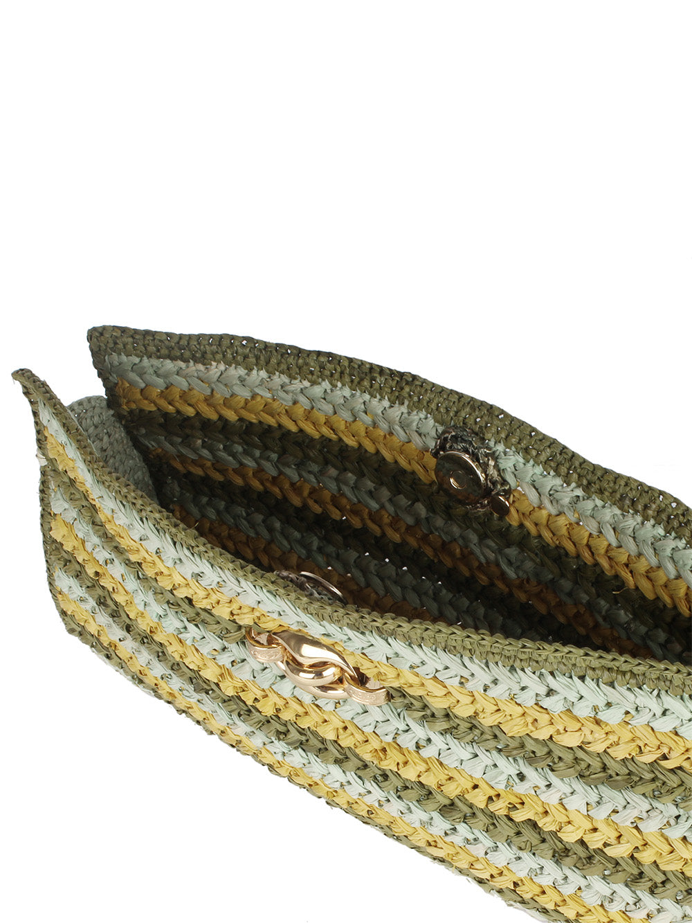 UPTOWN CLUTCH BAG RAFFIA PRAIRIE