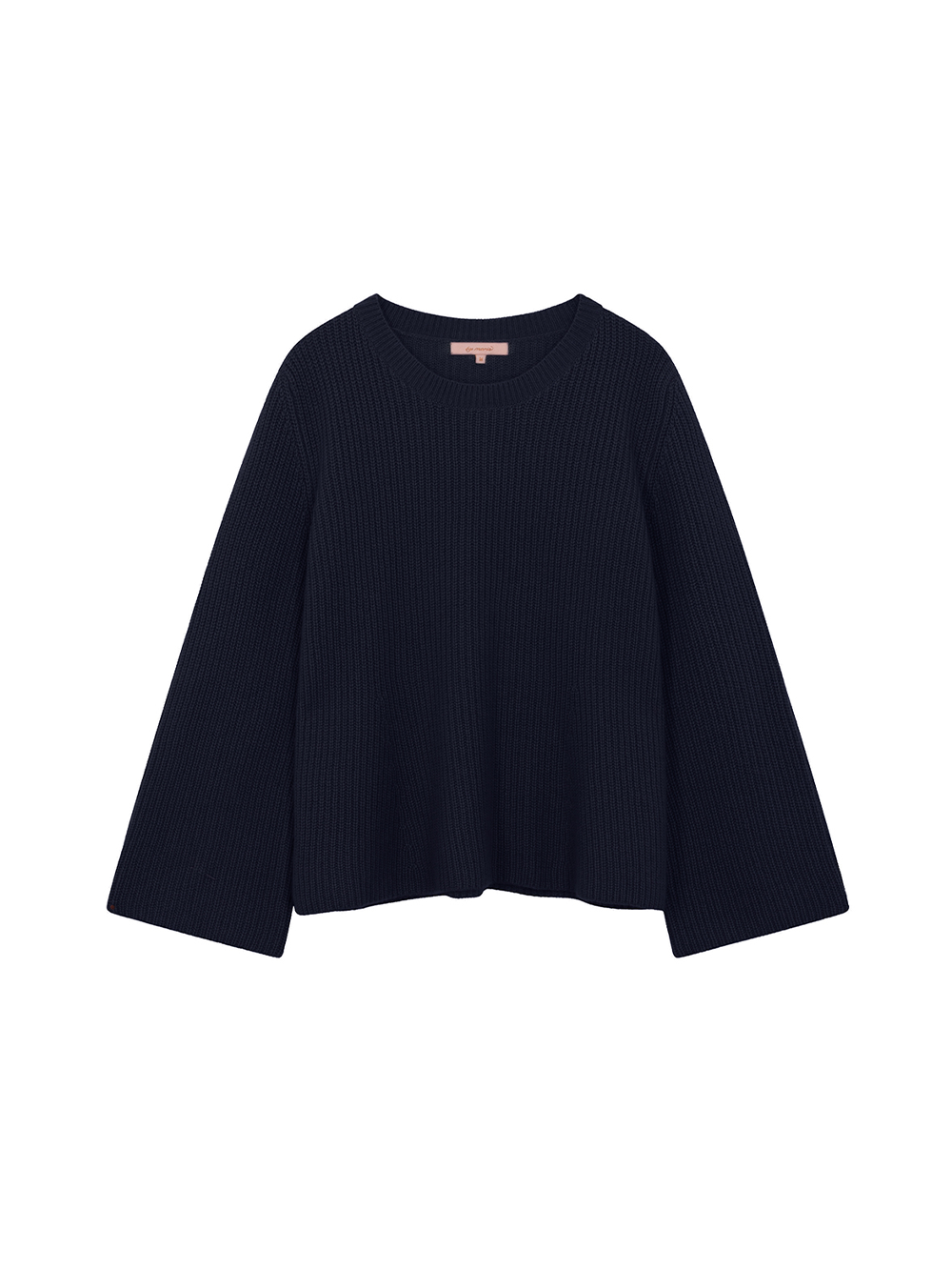 SWEATER FLARE NERO NAVY