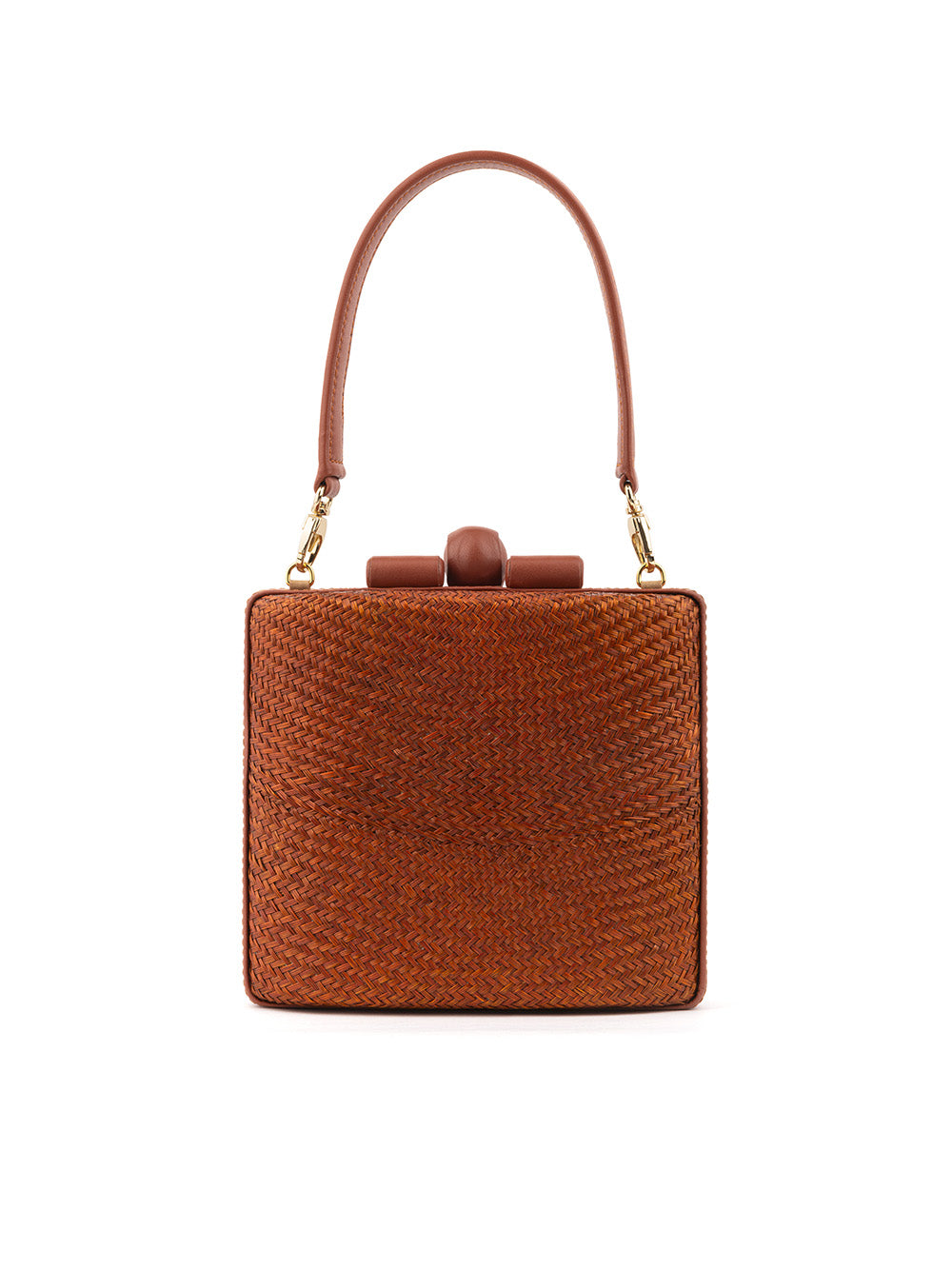 SAC LISBON ABACA RUST BROWN