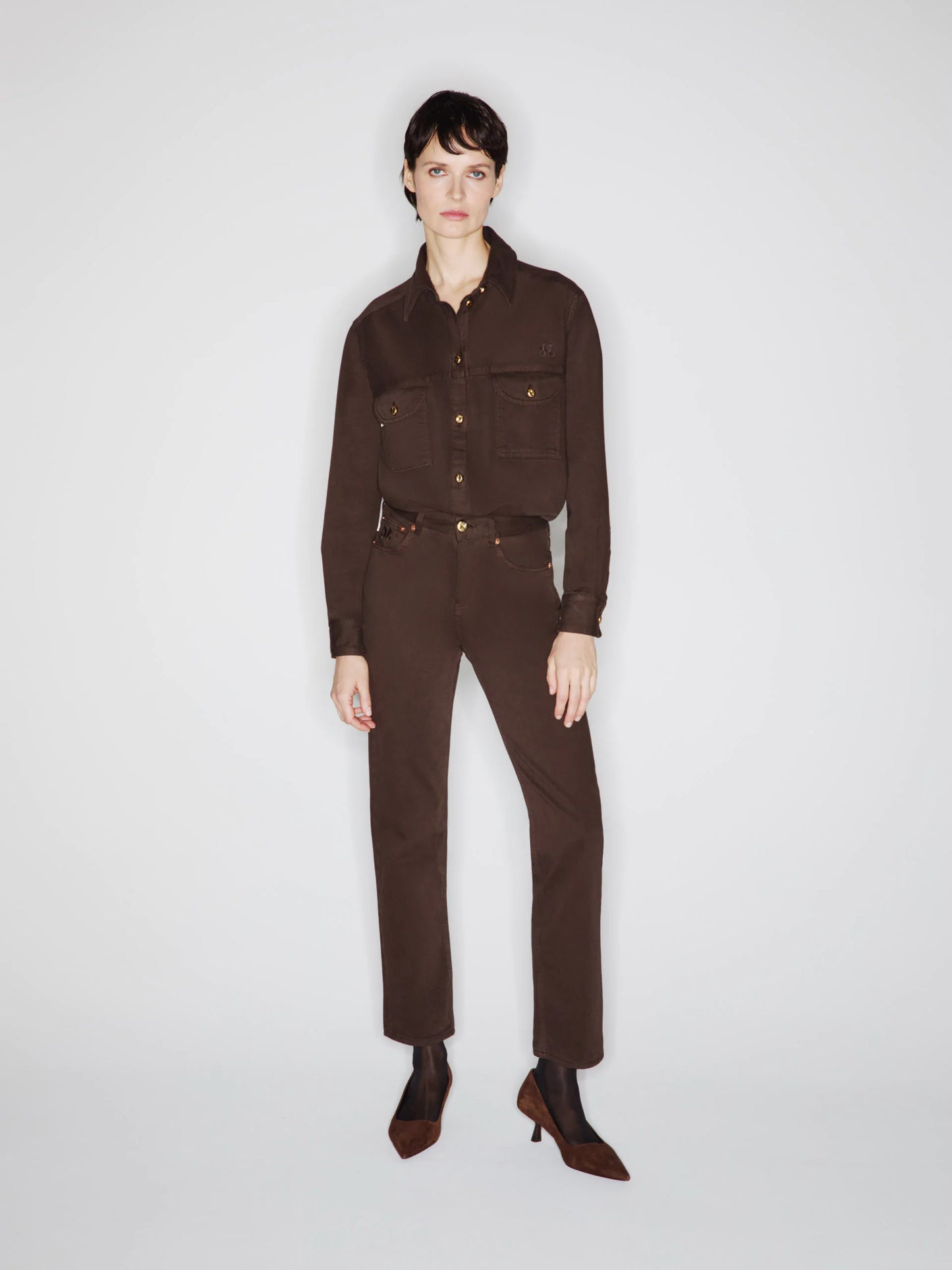 CHEMISE CLAPOTIS BERBER CHOCOLAT