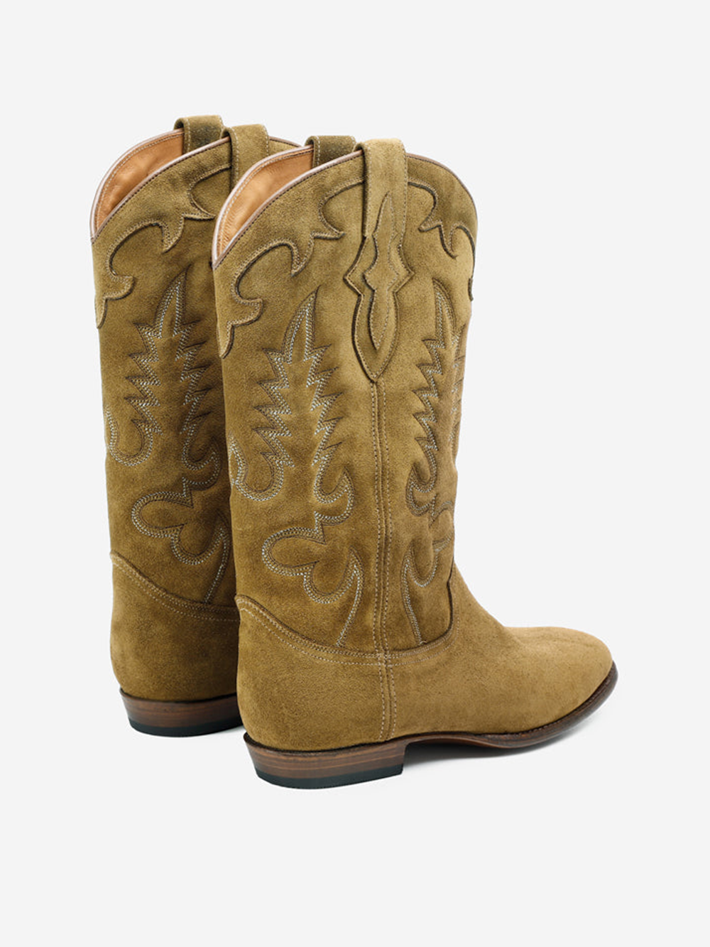 BOTTES SANTIAG MIDNIGHT EN DAIM CAMEL