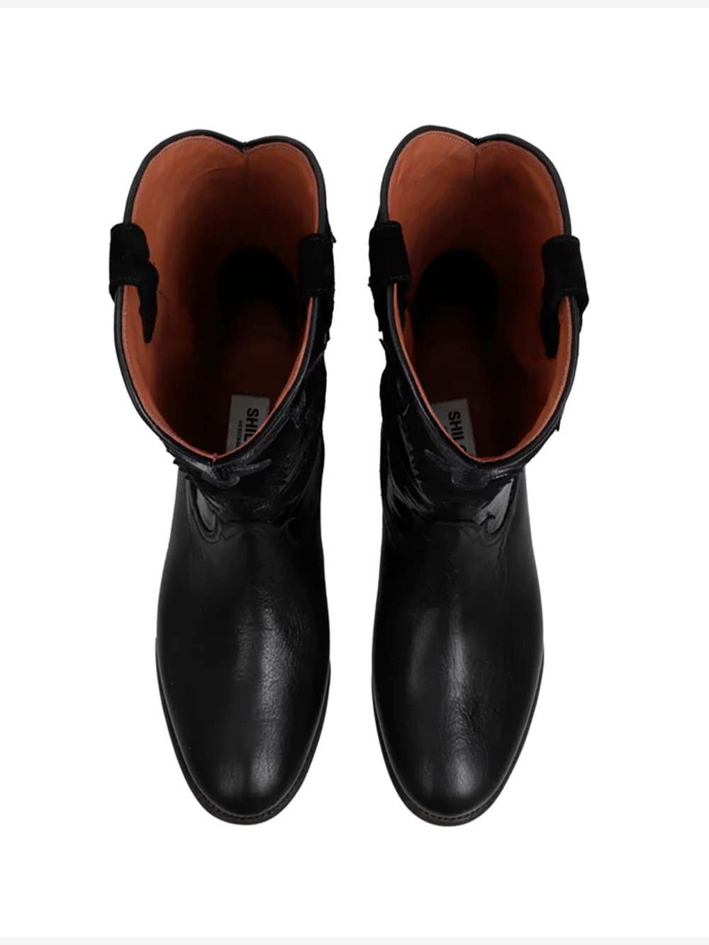 MIDNIGHT PATCHWORK BLACK SANTIAGS