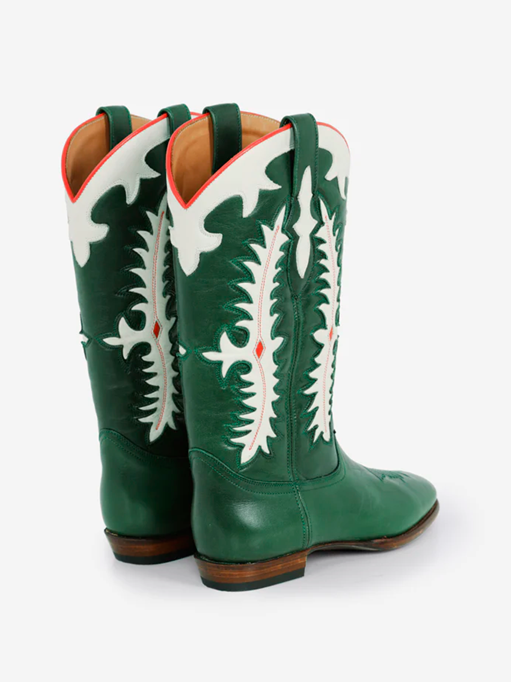 BOTTES SANTIAG MIDNIGHT TEXAS DARK GREEN