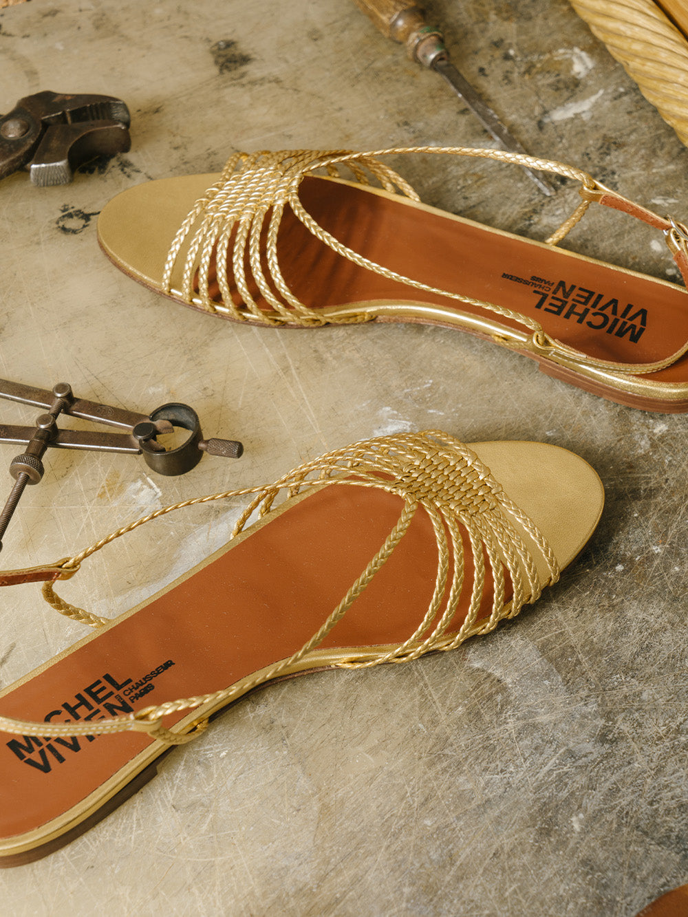 SUN GOLD SANDAL