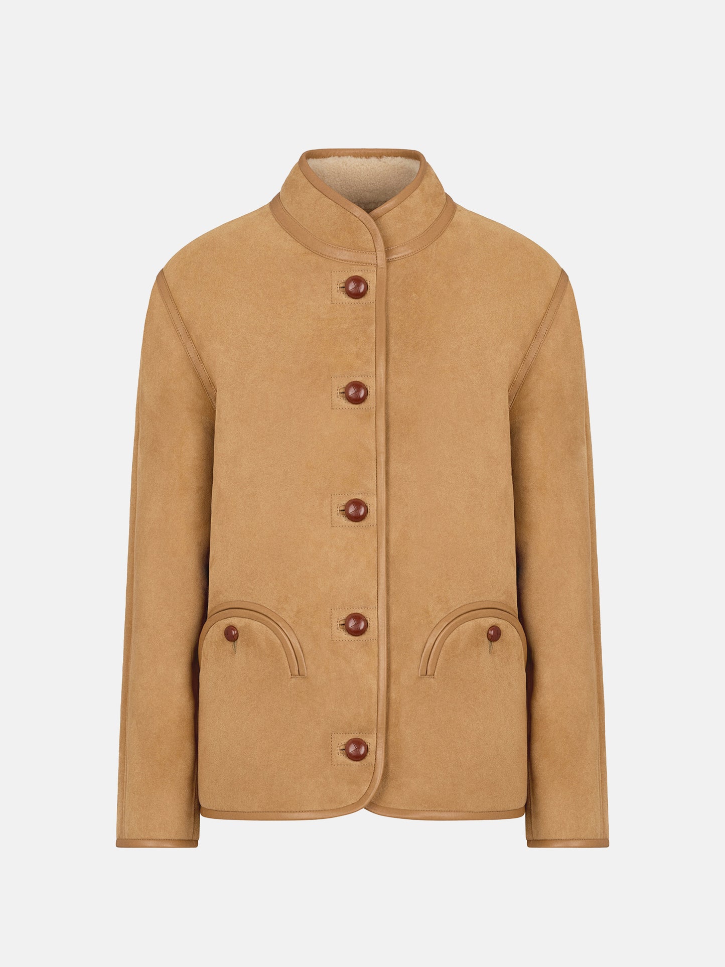 VESTE TATOOSH CURLY CAMEL