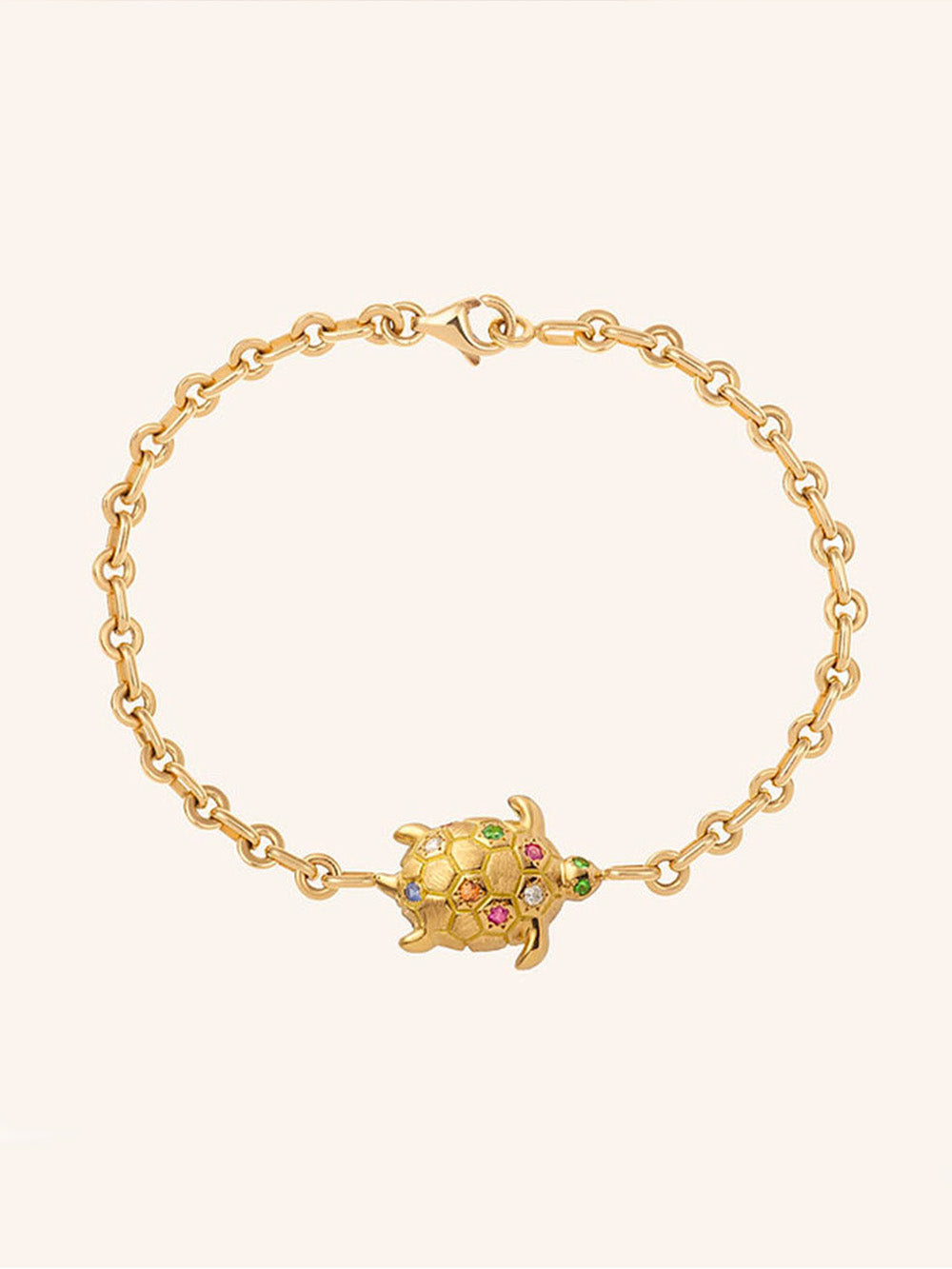 DONATELLO RAINBOW SAPPHIRES AND TSAVORITES BRACELET