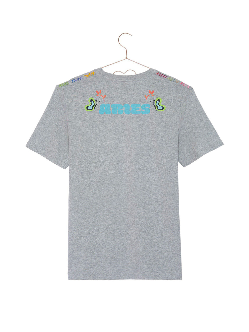 ARIES GREY ASTRO T-SHIRT